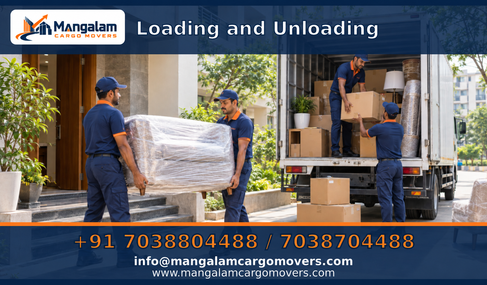 Loading and Unloading — Mangalam Cargo Movers